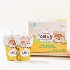 바이플레이 소중한 우리 아이를 위한 건강한 첫 걸음 수모녹용, 40개, 80ml