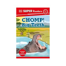 영문 영어 유아 도서 DK Super Res Pre : Chomp! Big Teeth Paperback 미국판 1958048