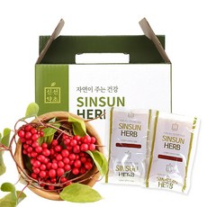신선약초 국산 오미자즙 110mlx30포