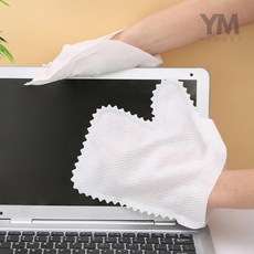 YM 부직포 청소장갑 10p 먼지청소, 화이트, 10개