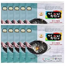 장흥무산김 착한김 유기 구운김 전장 5매입 x 10개, 1개