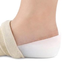 간편세척 실리콘 양말 키높이 비밀 뒷꿈치 깔창 1.5cm 2개입