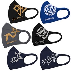 골드 KBO 스타에디션 스포츠용 마스크 오지환 원태인 허경민 홍창기 나성범 김재호, 김재호(L-XL), 1개