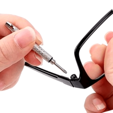 휴대용 안경 드라이버 세트 4in1 정밀 공구, 1개