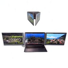 에스앤코 노트북 듀얼모니터 포터블 보조 모니터, S688 Pro, 35.56cm