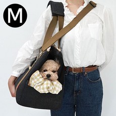 강아지이동장 M 블랙 반려견이동장 인마이펫백+새론무역Shop, 빠른배송