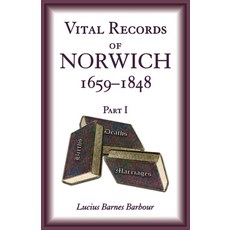 (英文圖書)Vital Records of Norwich 1659-1848 Part I 平裝版, Heritage Books, English
