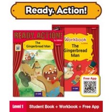 Ready Action Level 1: The Gingerbread Man SB+WB (with QR), A List, Ready Action Level 1: The Gi.., Namju Choi, Sunbo Woo(저)