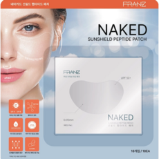 프란츠 네이키드 선쉴드 펩타이트 선패치 18 회분 SPF50+, 18개, 10.3ml