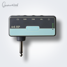 고퍼우드 일렉기타 헤드폰앰프 ARK HP 휴대용 충전식 미니, 1개