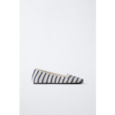 자라 ZARA 크로셰 발레리나 슈즈 - 블루 983593
