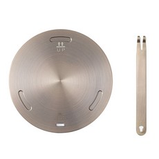 주방 유도 밥솥 열전도 플레이트 스테인레스 스틸 확산기 링 스토브 보호기 Accesso, [01] 16cm, 1개