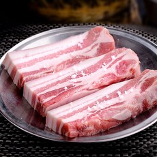 [글램쿡] 네덜란드 프리미엄 골드 삼겹살 500g, 숯불용 20mm, 1개
