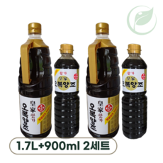 오복 간장[황가]1.7L+900ml 2.6L /2세트, 2세트