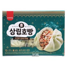 삽립 우리밀 야채 호빵 90g x 12개입, 12개