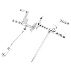 오토바이 프론트 컨트롤 풋 페그 키트 도구, 2. Chrome A, 기본