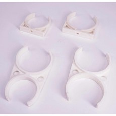 파이프 55mm 역삼투 클립 RO 홀더 물 홀드 I/D 하우징 디스펜서 수족관 44mm 필터 멤브레인, 2)Type 1, ID 55mm, POM, 1개