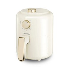 THOMSON 輕巧唯美2L氣炸鍋 米白色復古外觀 360度熱風循環 無油健康烹飪, 奶茶色, TM-SAT28A