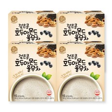 송원 검은콩 호두아몬드 율무차, 20g, 15개입, 4개