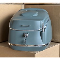 오토바이 탑박스 헬멧 테일박스 트렁크 탑 케이스 여행 수하물 후면 투어 박스 방수 보관함 38L, 7