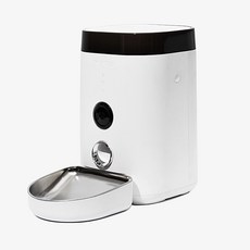 DOGNESS 大眼睛智能餵食器 3.6L APP寵物餵食器 狗狗貓咪專用, 1個, 白色