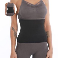 여자운동복 땀복 복대 헬스 발열 복부 코팅소재 빅사이즈 스판