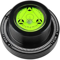 레코드 웨이트 스태빌라이저 턴테이블 레벨 비닐 클램프 플레이어 플랫너 315g LP 디스크 축음기 버블 레벨링 제작 3 in 1 (50Hz 블랙 315g) 130434