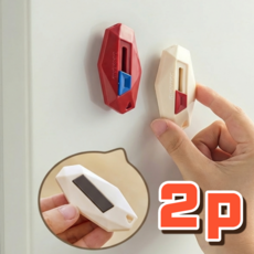 스타일포유 현관 자석 택배 박스칼, 2개, 화이트+아이보리