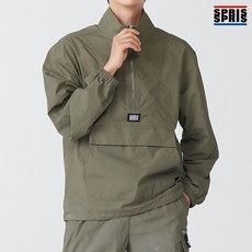 스프리스 남성 아노락 점퍼 카키