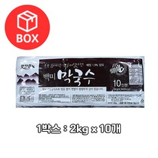 (냉동)백미 막국수2kgX10개, 2kg, 암고나 1