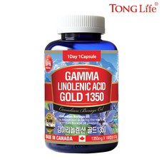 통라이프-감마리놀렌산골드1350-(콜레스테롤+혈행개선+면역 피부상태개선+월경전 상태개선)6개월-1병, 180회분, 1개