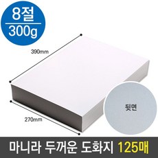 스트림N 마니라 마분지 두꺼운 도화지 미술 종이 300g 8절 B4 stream*1122879001EA