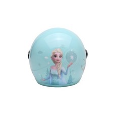 安全帽 3/4罩兒童安全帽 台灣製造 EVO卡通安全帽 正版授權CA003冰雪奇緣5, 藍色54~57cm, 1個