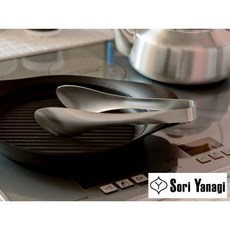 柳宗理 麵包夾 食物夾 沙拉夾 無孔 消光 霧面 日本製 22cm, 1個