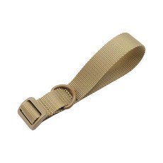 전술 에어소프트 버트스톡 슬링 어댑터 헤비 듀티 라이플 스톡 건 스트랩 로프 스트래핑 벨트, 1개, 1. DE