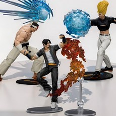 중국 조이토이 킹오브 파이터 98 일본팀 쿄 고로 베니마루 액션 피규어 3종세트