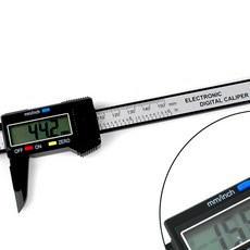 버니어캘리퍼스 디지털 케이스포함 단위변환 150mm 정밀측정 깊이측정