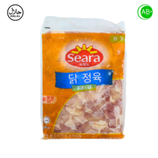 Halal Chicken Leg boneless Seara Brazil 할랄 닭다리살 씨에라 브라질, 1개, 2kg