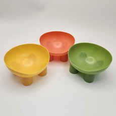 강아지 고양이 볼 밥그릇 물그릇 식기, 코랄