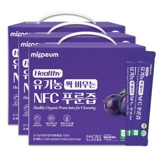 미쁨생활건강 유기농 NFC 푸룬즙, 3개, 1.12kg