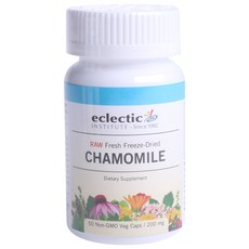 eclectic INSTITUTE 低新鮮獎DRIDE洋甘菊200mg非轉基因VEGI帽, 1個, 50 件