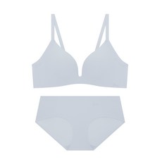 게스언더웨어 여성 여성 속옷 세트 GUESS UNDERWEAR 더블 프리컷 GEWBR518LGY_PT518LGY