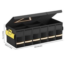 자동차 트렁크 정리함 수납함 세차툴백 대용량 도구 보관 가방 방수 옥스포드 천 접이식 SUV 비상 보관함 108L, 5) 108L