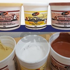 마켓그리드 브이텍 수용성 우드필러 500g 목재보수충전제 목재흠집제거제, VT-460 화이트