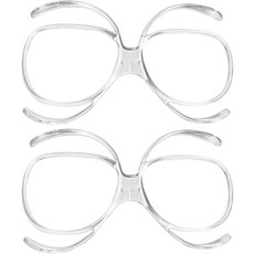 Fx-iFiee 스키 고글 Rx 인서트 광학 어댑터 TR90 유연하고 구부릴 수 있는 범용 사이즈 내부 프레임 스노우보드 오토바이 2개 [호환]