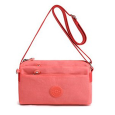 이엔비 캐쥬얼 나일론 미니 천 크로스백 가방