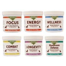 Animal Essentials 藥草醫家 菇蕈粉 犬貓適用 寵物營養品, 1個, 老年長壽靈芝 50g