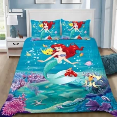 공격용 타이탄 침구 세트 만화 이불 커버 여아용 싱글 트윈 침대 아름다운 명절 선물, 02 02