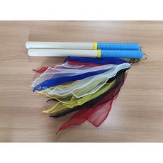 공연용 고급너슬 난타북채(수공 대북채), 1개, 파랑