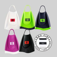 DMC 엘리트 맥스 숏핀 수영 오리발 (숏핀 메쉬백), 차콜